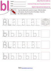 Grade 1 Bl Blends Worksheets - Free Blends Worksheets - Bl Blend Words
